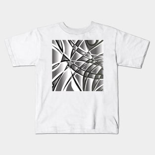 Pointy blank’n white Kids T-Shirt